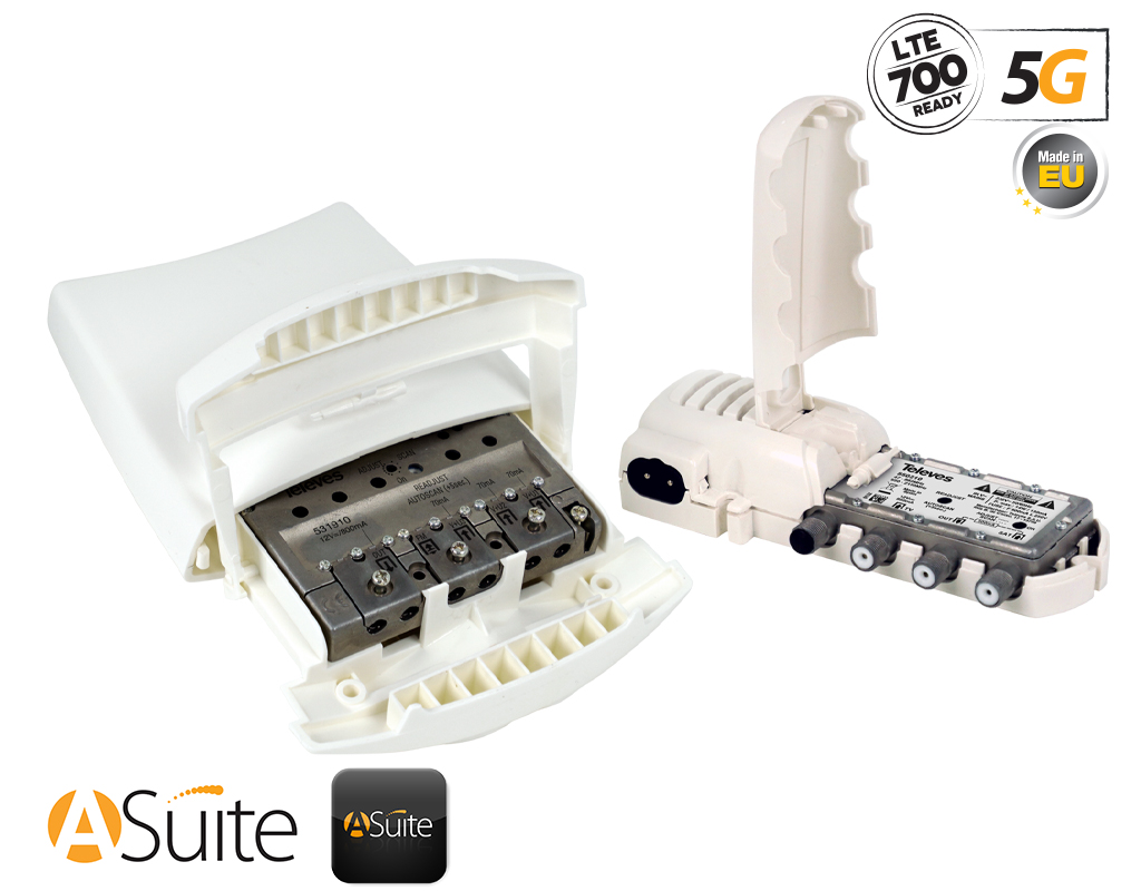 531911 SmartKom Kit: SMART ΕΝΙΣΧΥΤΗΣ ΙΣΤΟΥ 5G LTE + PSU 12V SATmix 12-11-0021